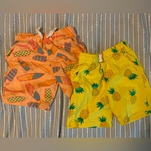2 pairs of cat and jack shorts
